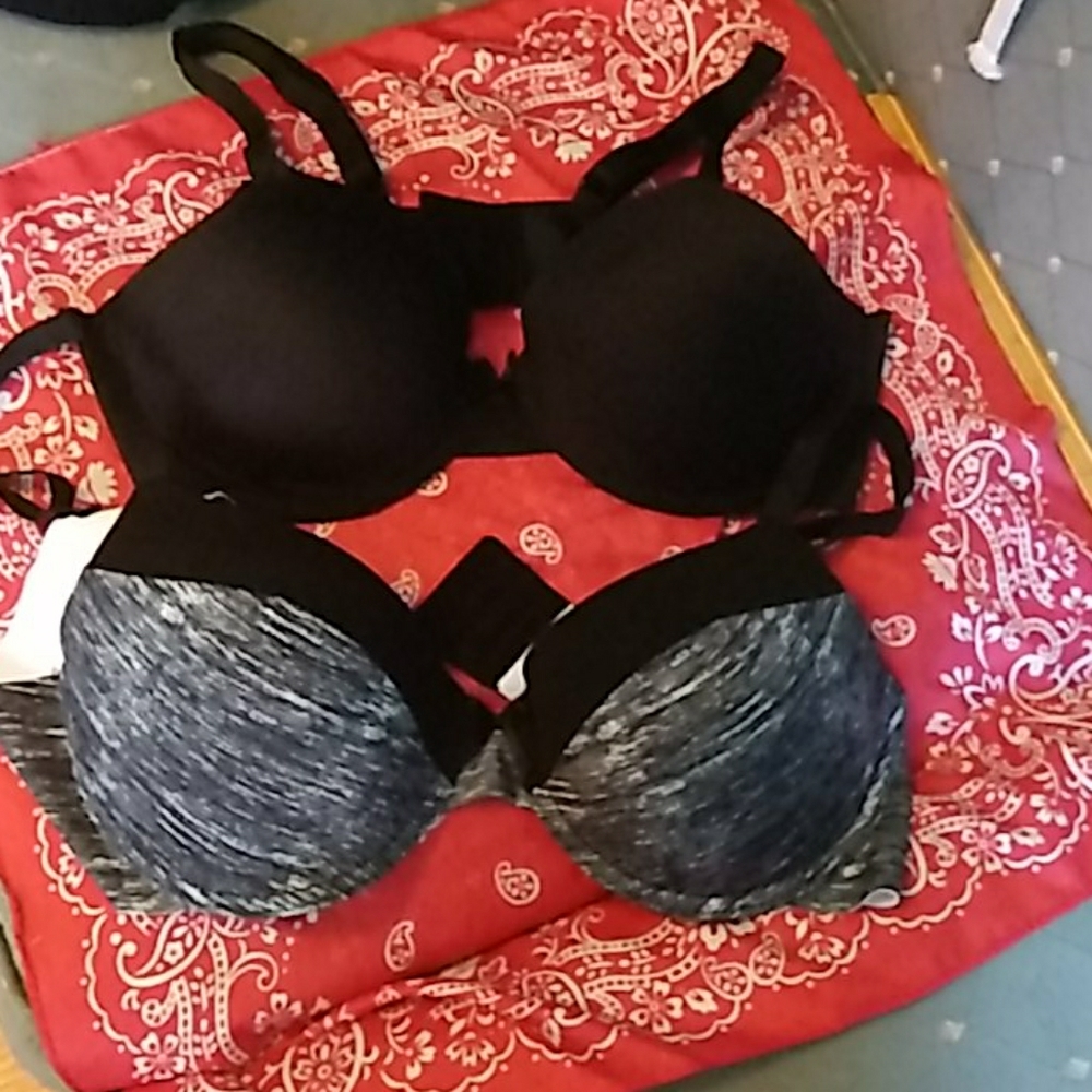 Two bras